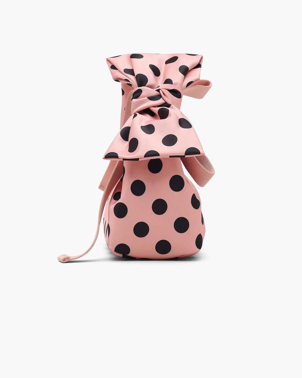 The Satin Dots Bow Mini Sack Bag - Peach Multi | Marc Jacobs on sale