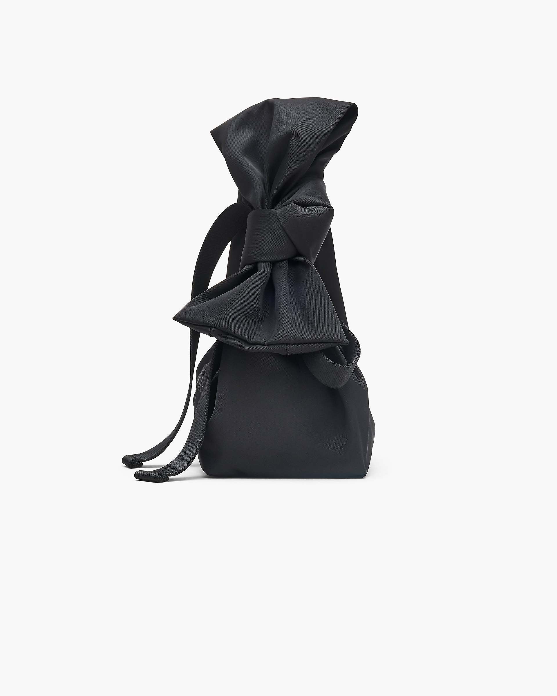 The Bow Nylon Mini Sack Bag - Black | Marc Jacobs US