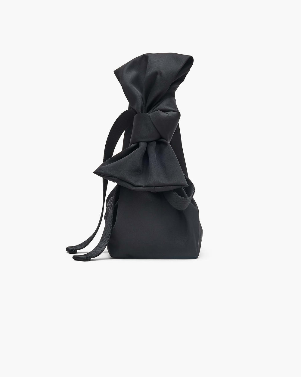 The Bow Nylon Mini Sack Bag - Black | Marc Jacobs US