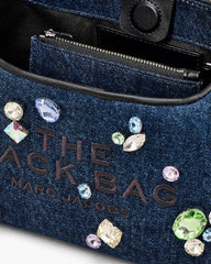 The Gem Denim Mini Sack Bag - Indigo | Marc Jacobs online