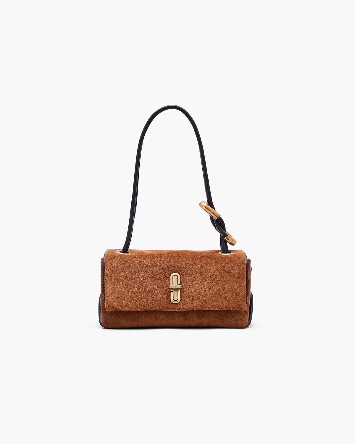 The Suede Mini Dual Shoulder Bag - Copper | Marc Jacobs online