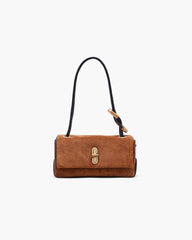 The Suede Mini Dual Shoulder Bag - Copper | Marc Jacobs online