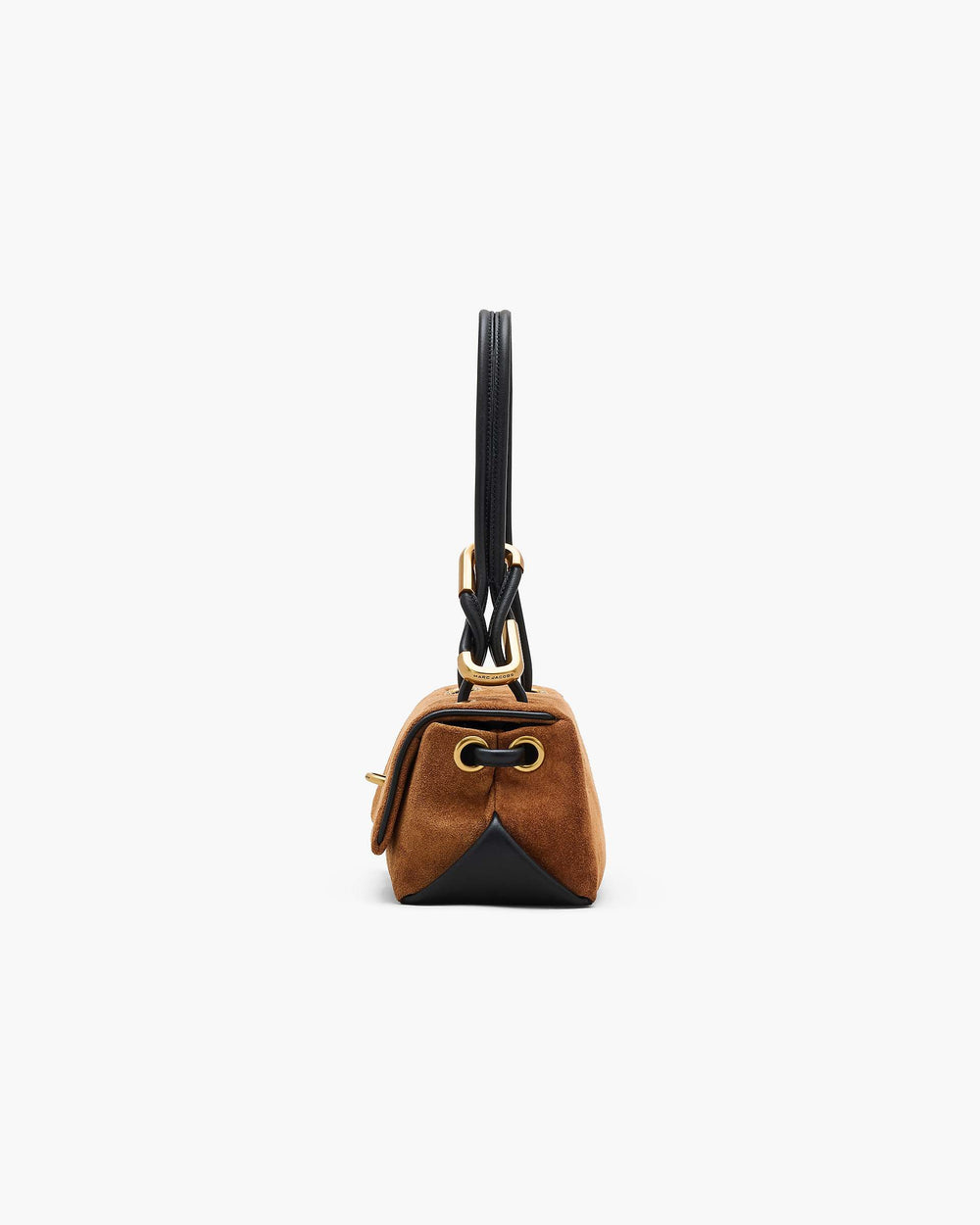 The Suede Mini Dual Shoulder Bag - Copper | Marc Jacobs online