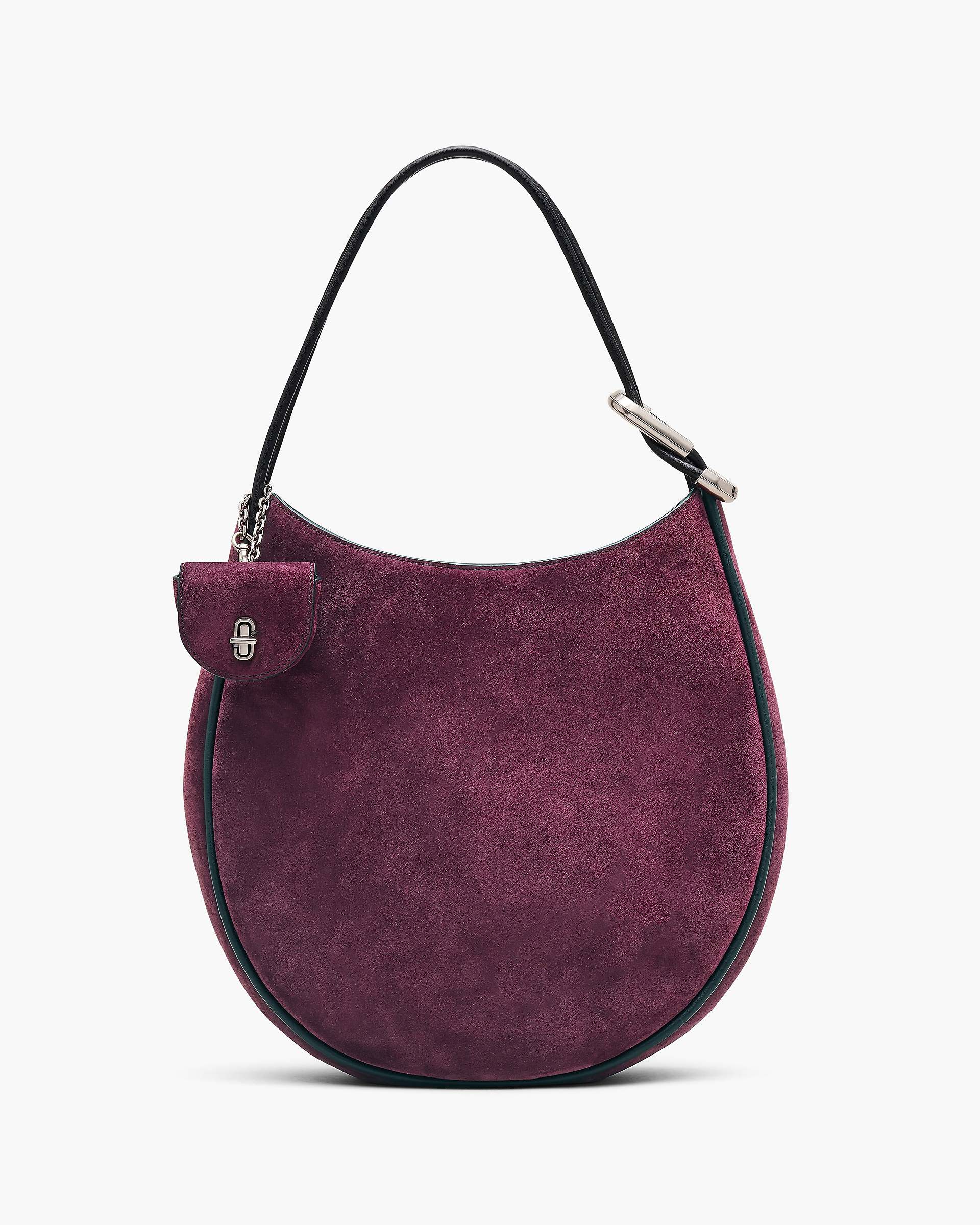 The Suede Large Dual Hobo - Dark Plum | Marc Jacobs discount