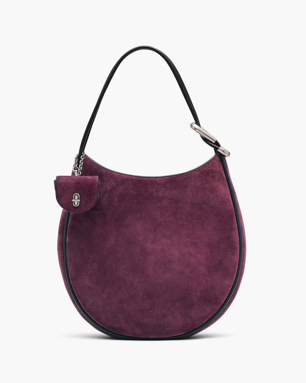 The Suede Large Dual Hobo - Dark Plum | Marc Jacobs discount