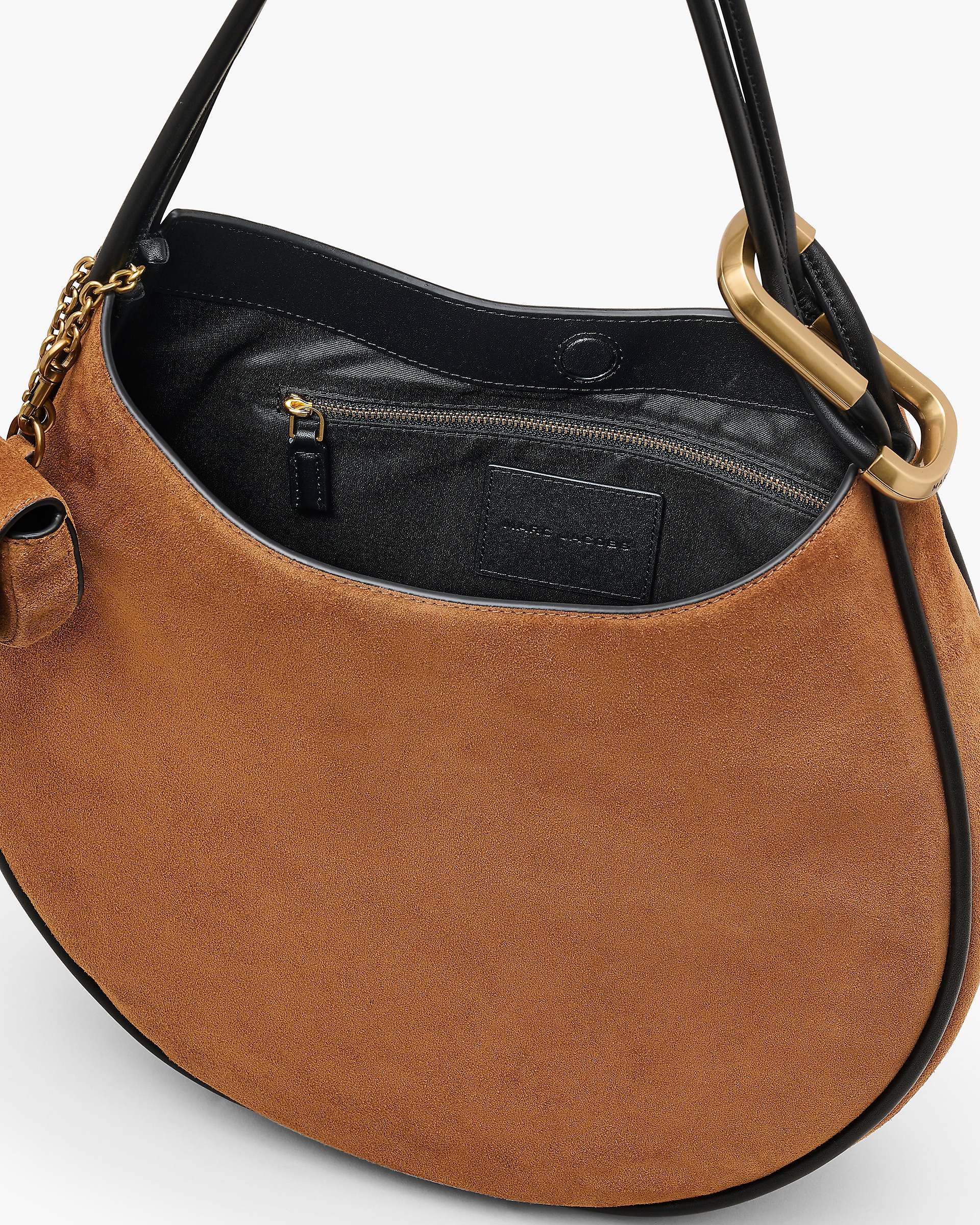 The Suede Large Dual Hobo - Copper | Marc Jacobs online