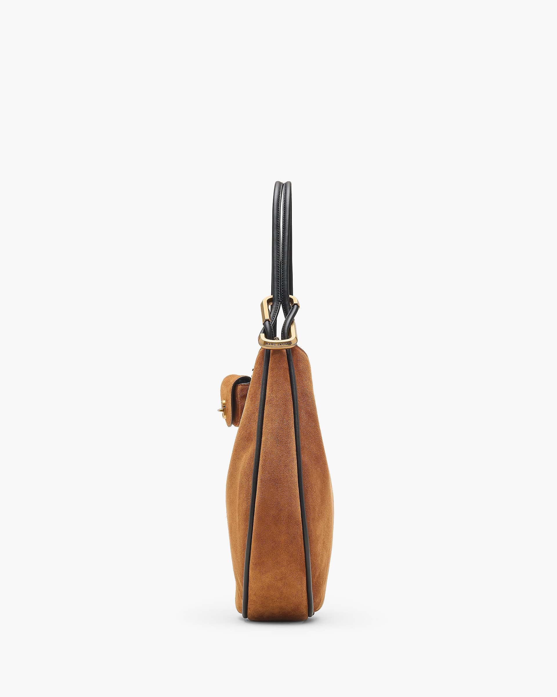 The Suede Large Dual Hobo - Copper | Marc Jacobs online