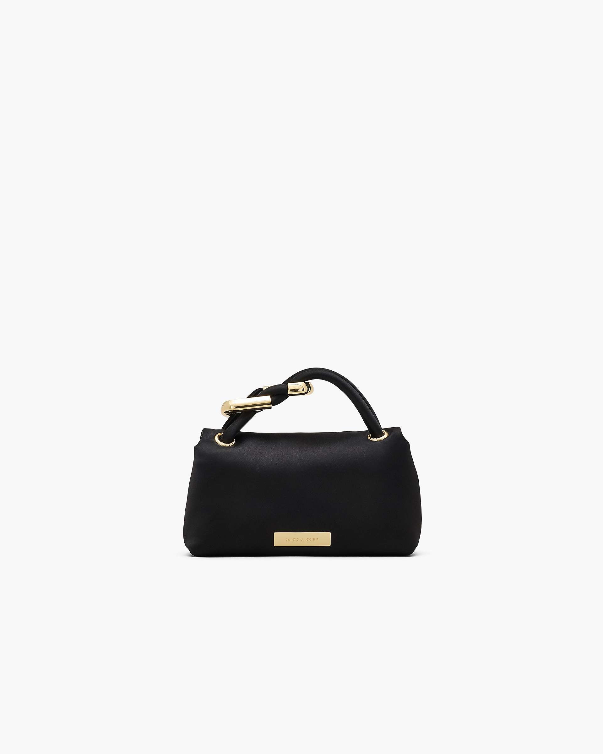 The Satin Micro Dual Bag - Black|Black | Marc Jacobs on sale