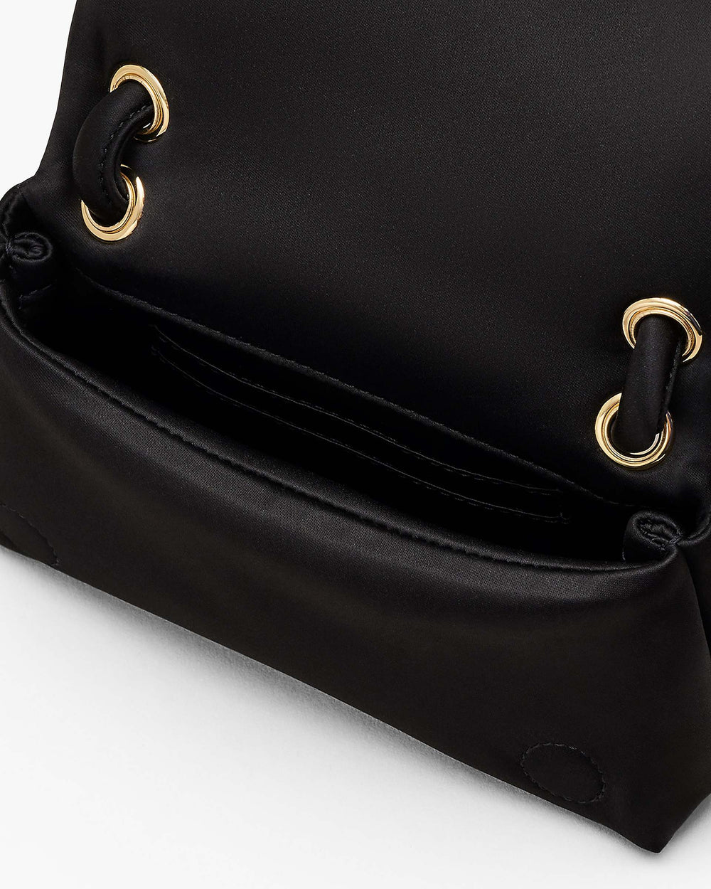 The Satin Micro Dual Bag - Black|Black | Marc Jacobs on sale
