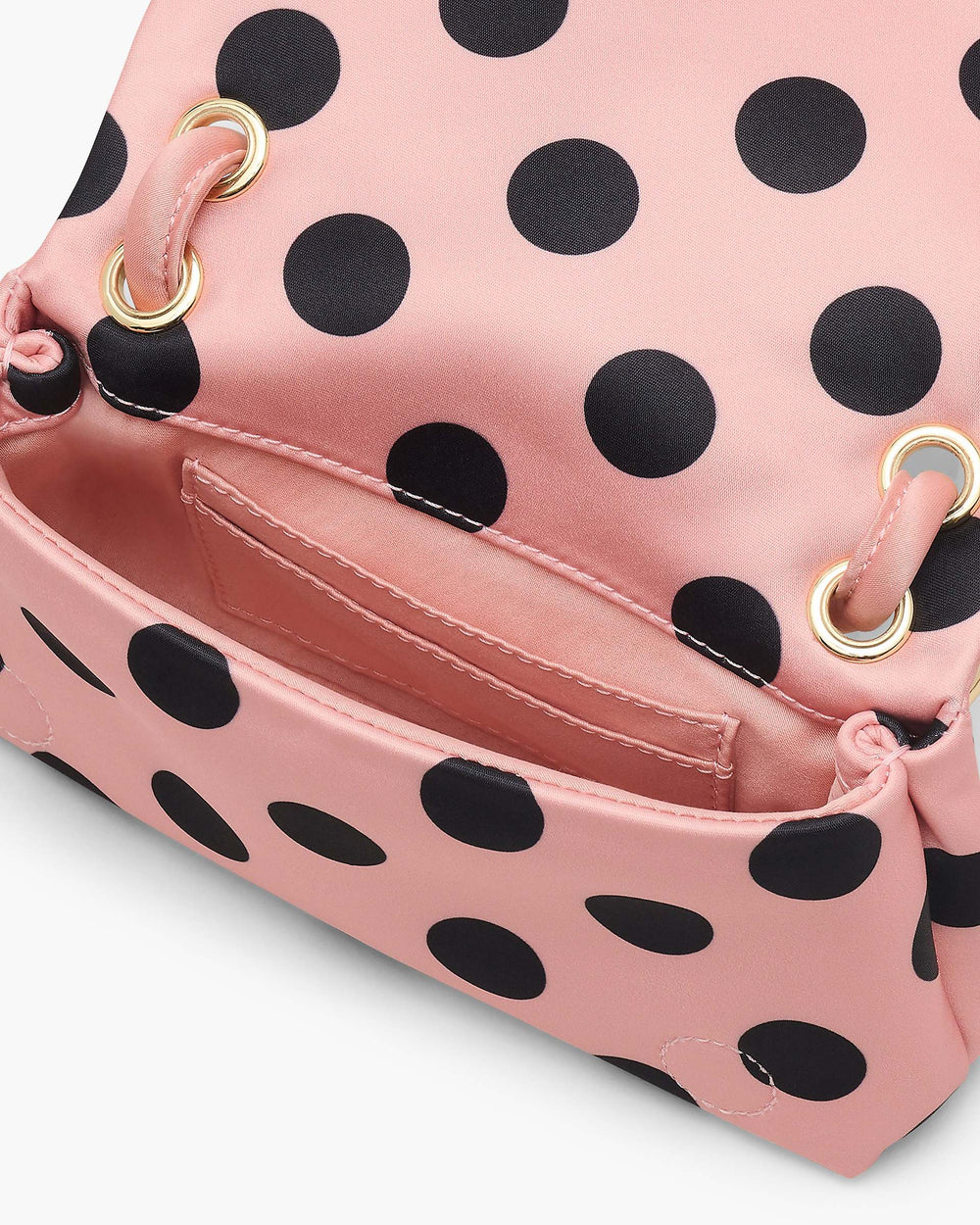 The Satin Dots Micro Dual - Peach Multi | Marc Jacobs US