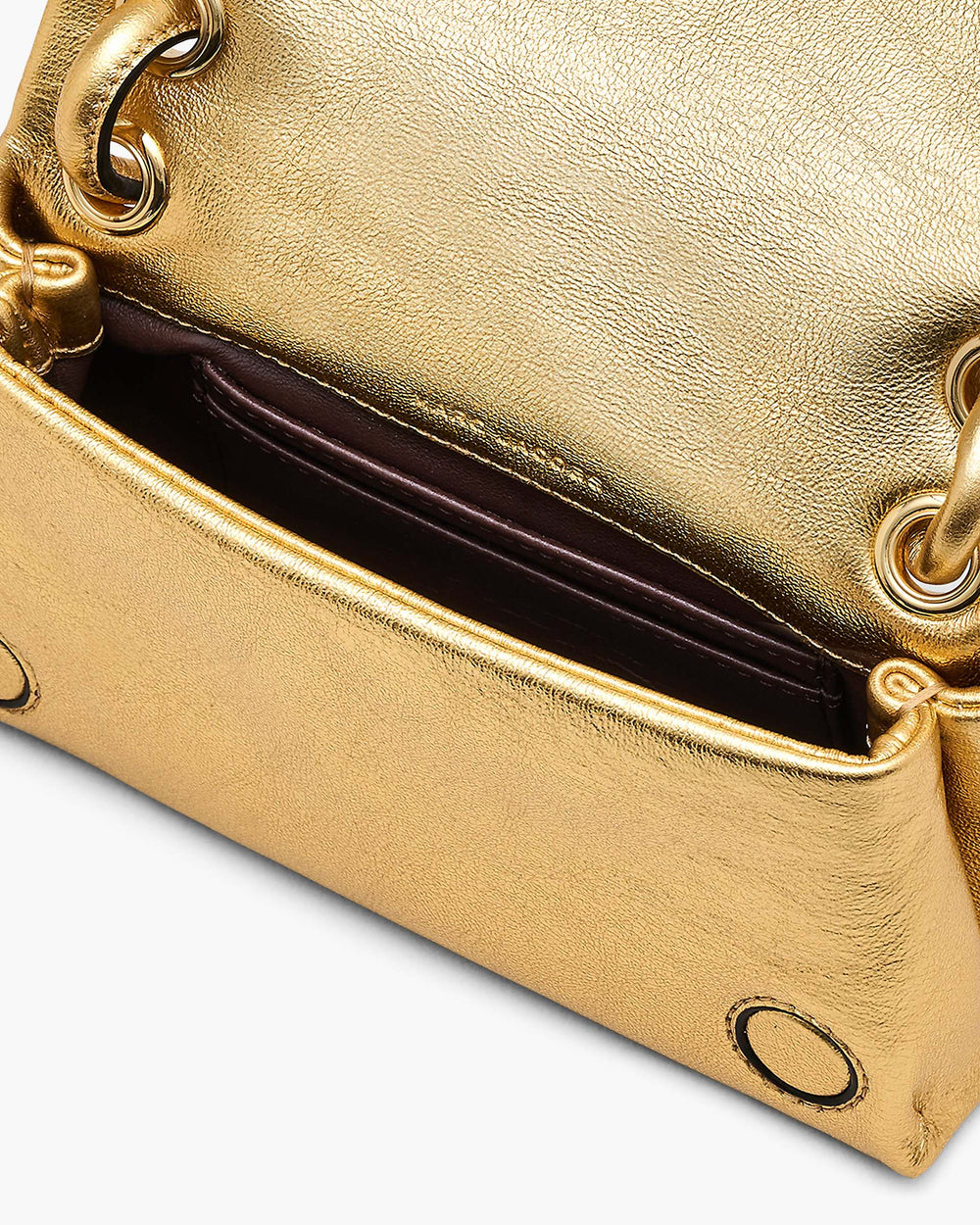The Metallic Micro Dual Bag - Gold | Marc Jacobs online