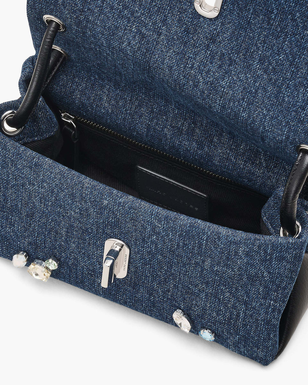 The Gem Denim Mini Dual Bag - Indigo | Marc Jacobs discount