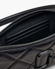 The Quilted Snapshot Convertible Shoulder Bag - Black | Marc Jacobs sale