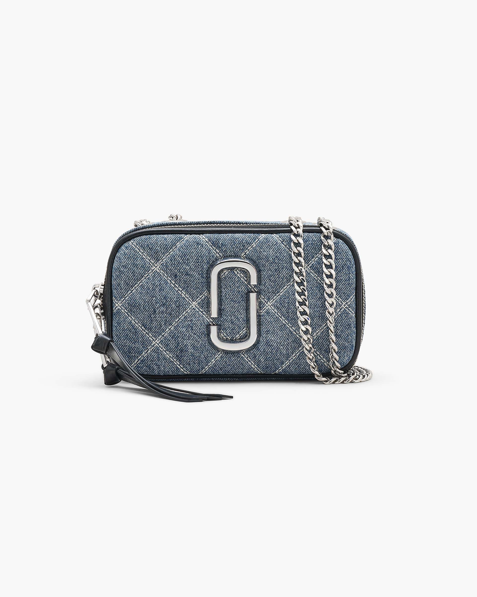 The Quilted Denim Softshot - Light Wash Indigo | Marc Jacobs for sale