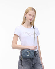 The Quilted Denim Softshot - Light Wash Indigo | Marc Jacobs for sale