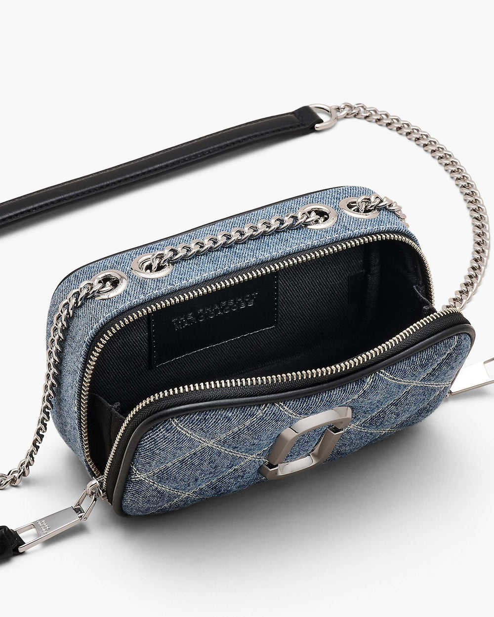 The Quilted Denim Softshot - Light Wash Indigo | Marc Jacobs for sale
