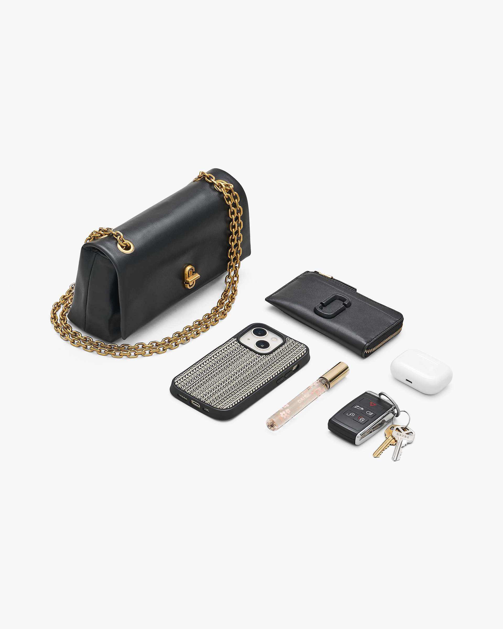The Dual Chain Mini Bag - Cloud White | Marc Jacobs US