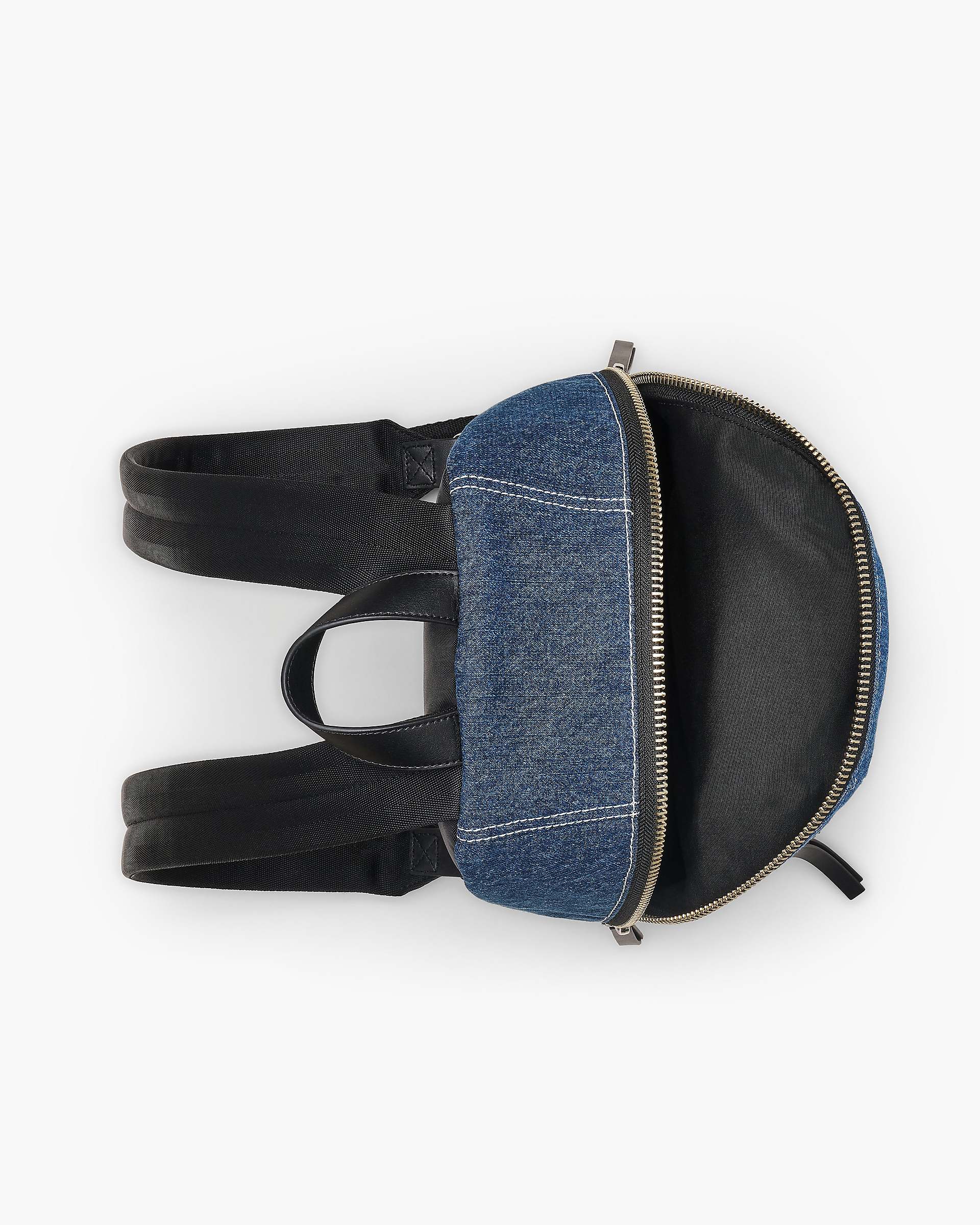 The Biker Colorblock Denim Medium Backpack - Indigo Multi | Marc Jacobs discount