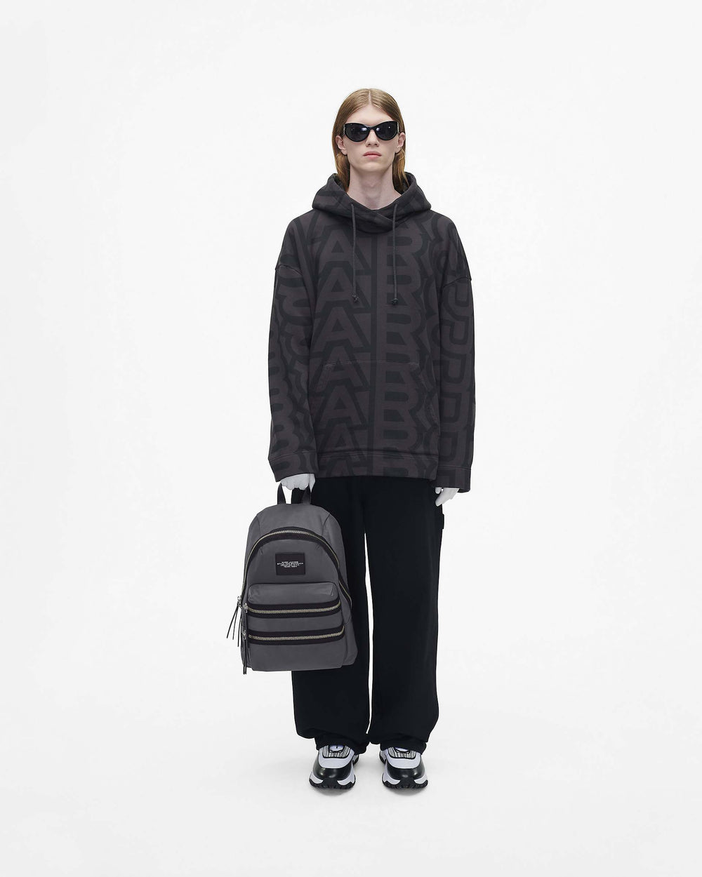 The Biker Nylon Large Backpack - Dark Shadow|Dark Shadow | Marc Jacobs online