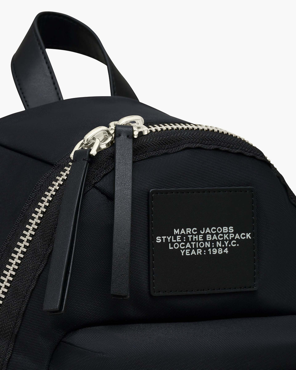 The Biker Nylon Medium Backpack - Black|Black | Marc Jacobs sale