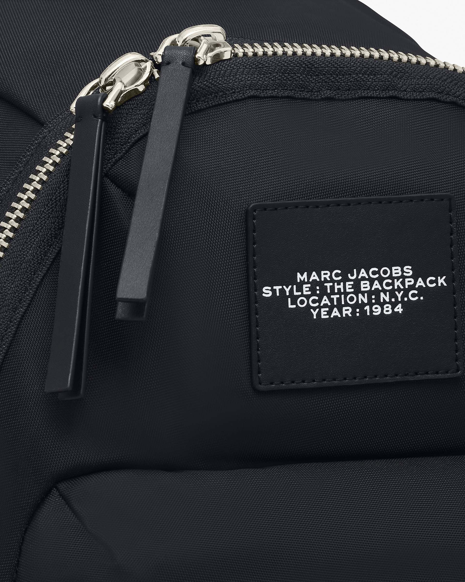 The Biker Nylon Large Backpack - Black|Black | Marc Jacobs for sale