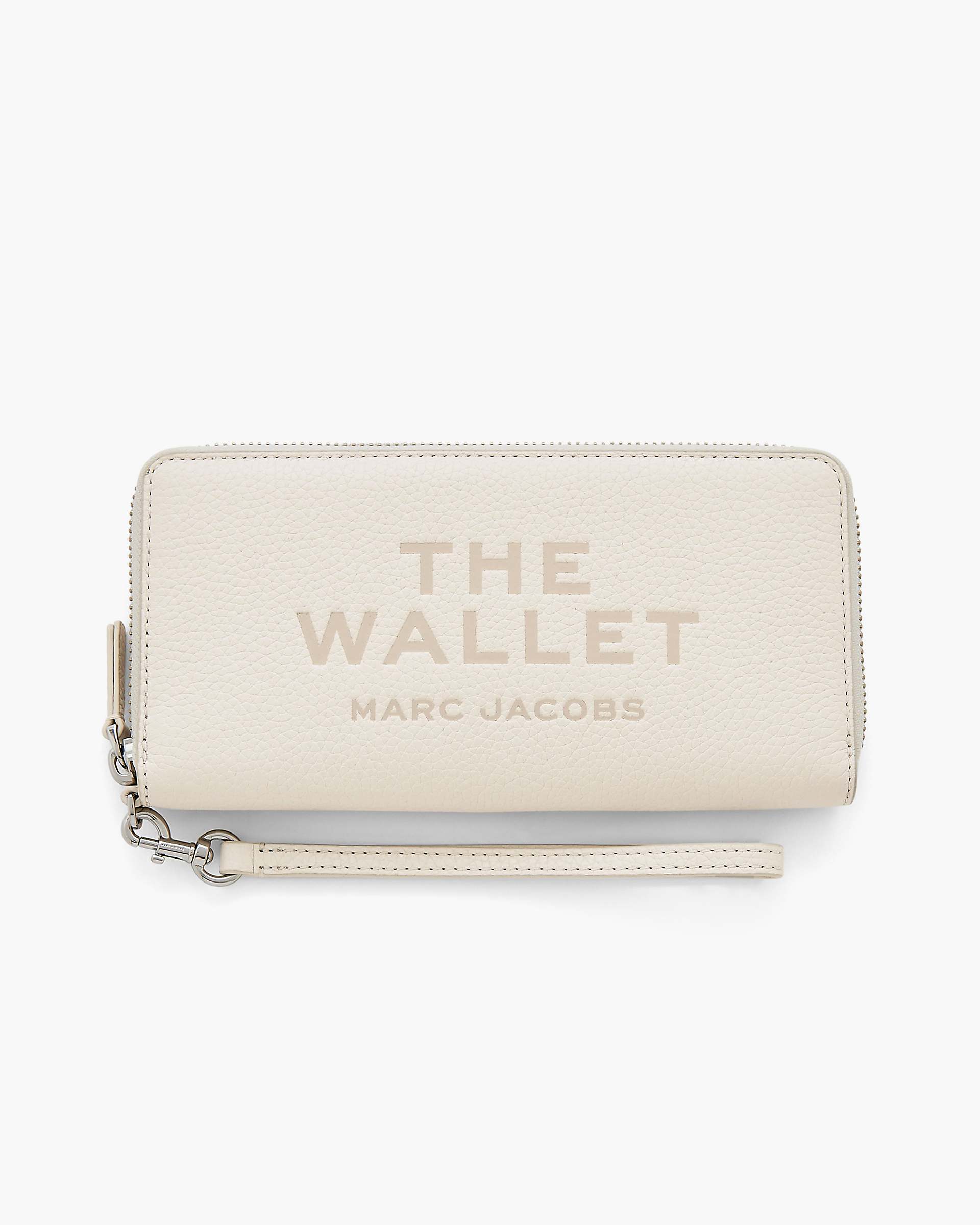 The Leather Continental Wallet - Cotton | Marc Jacobs on sale