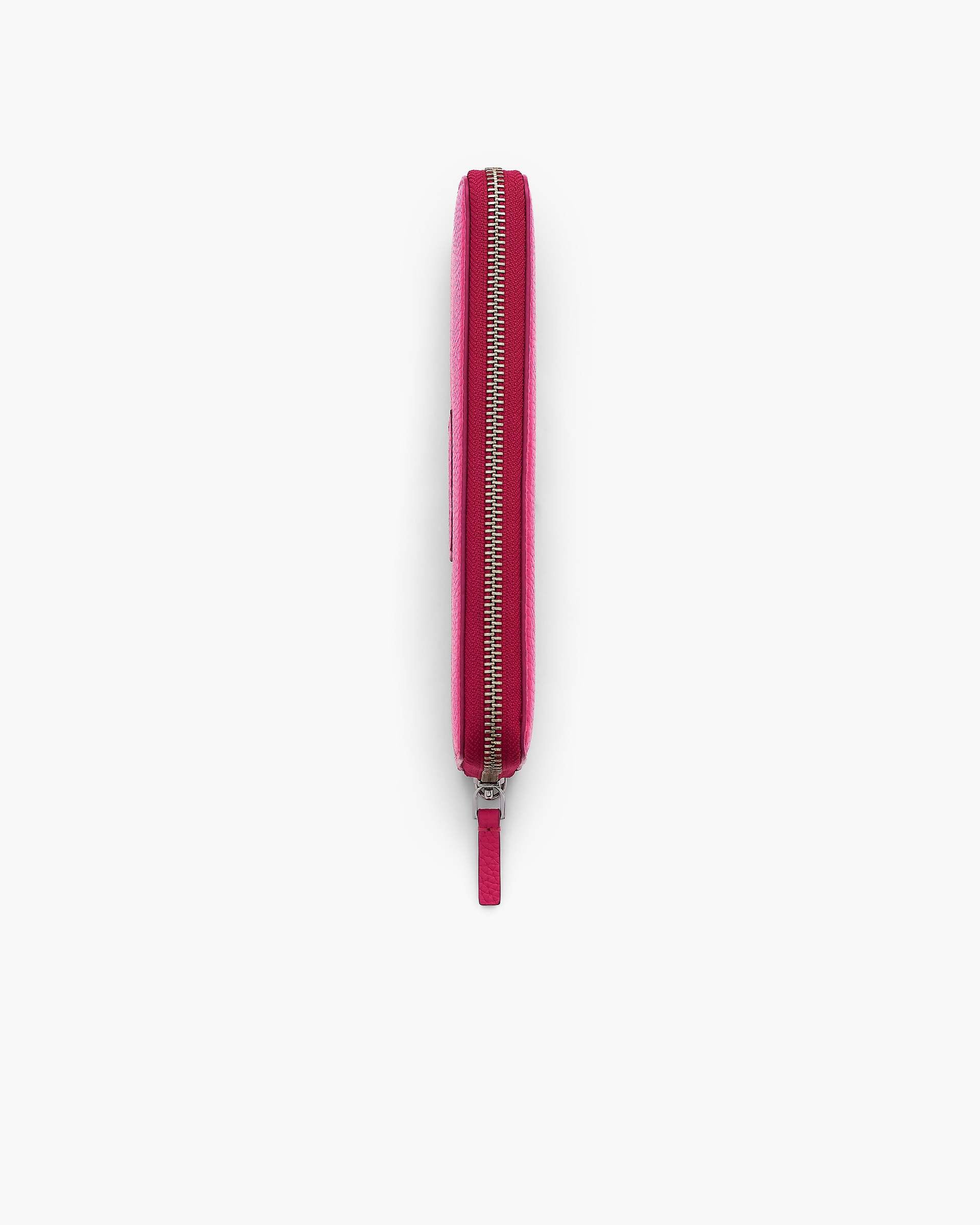 The Leather Continental Wallet - Raspberry Pink | Marc Jacobs US
