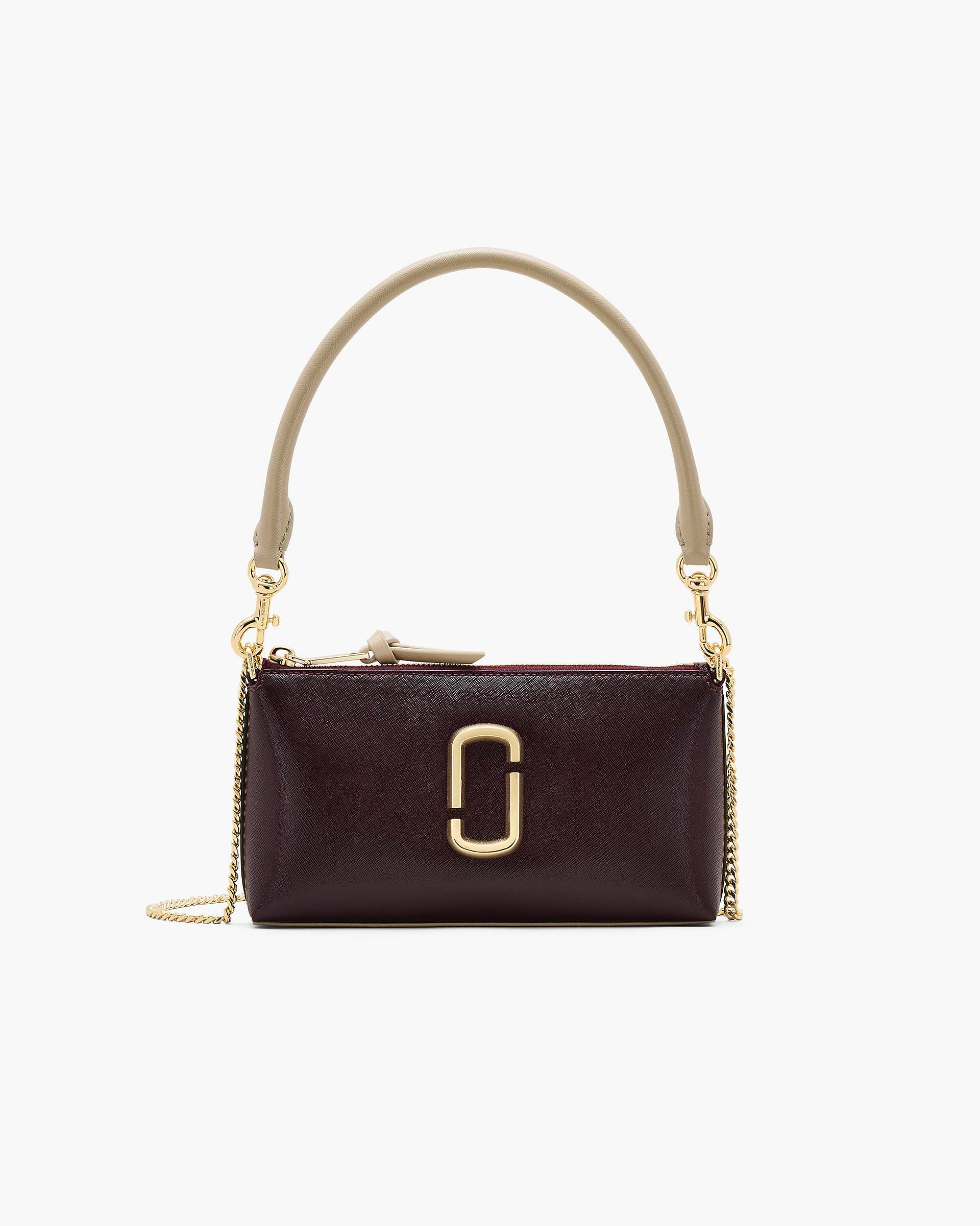 The Snapshot Convertible Shoulder Bag - Dark Plum Multi | Marc Jacobs on sale