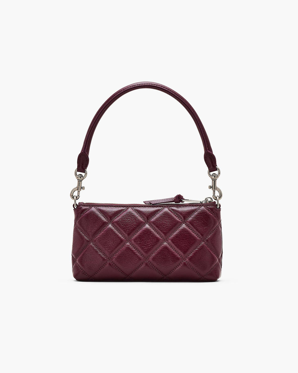 The Quilted Snapshot Convertible Shoulder Bag - Dark Plum | Marc Jacobs online