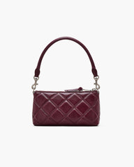 The Quilted Snapshot Convertible Shoulder Bag - Dark Plum | Marc Jacobs online
