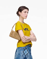 The Quilted Snapshot Convertible Shoulder Bag - Camel | Marc Jacobs discount
