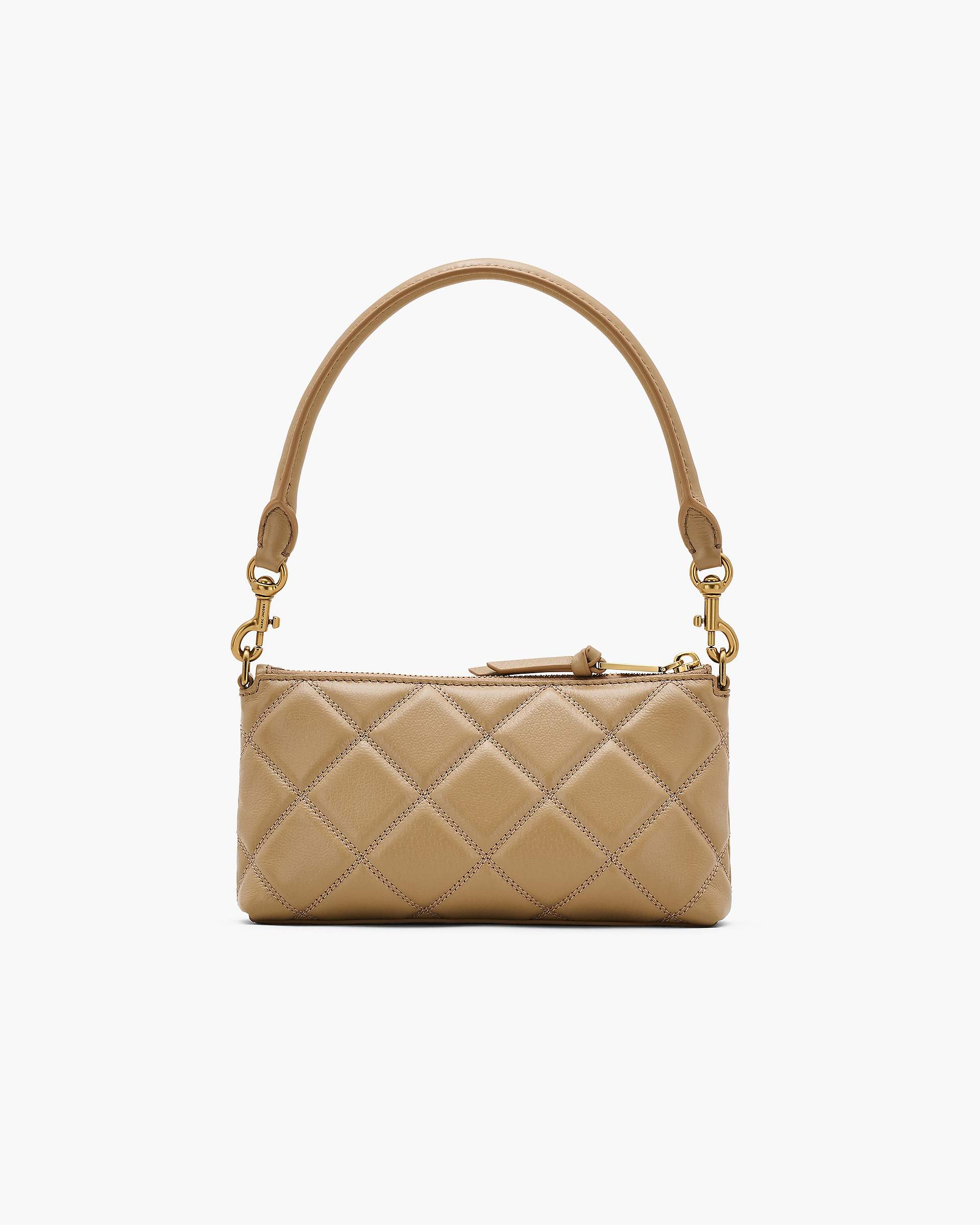 The Quilted Snapshot Convertible Shoulder Bag - Camel | Marc Jacobs discount