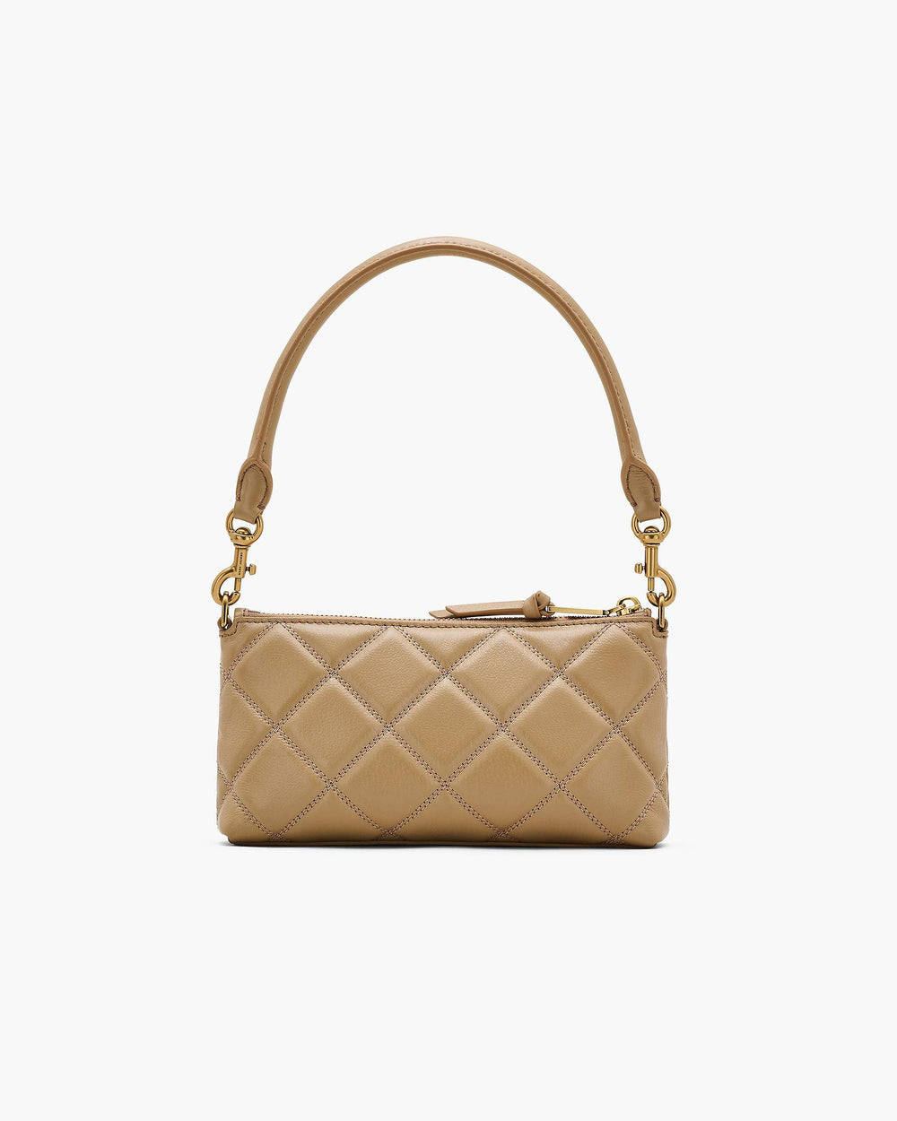 The Quilted Snapshot Convertible Shoulder Bag - Camel | Marc Jacobs discount