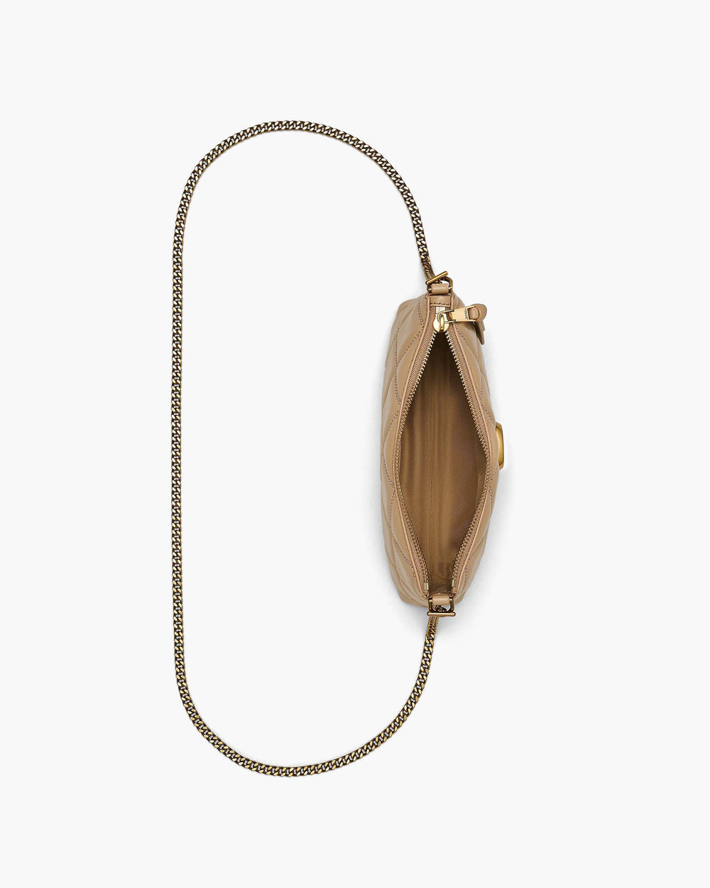 The Quilted Snapshot Convertible Shoulder Bag - Camel | Marc Jacobs discount