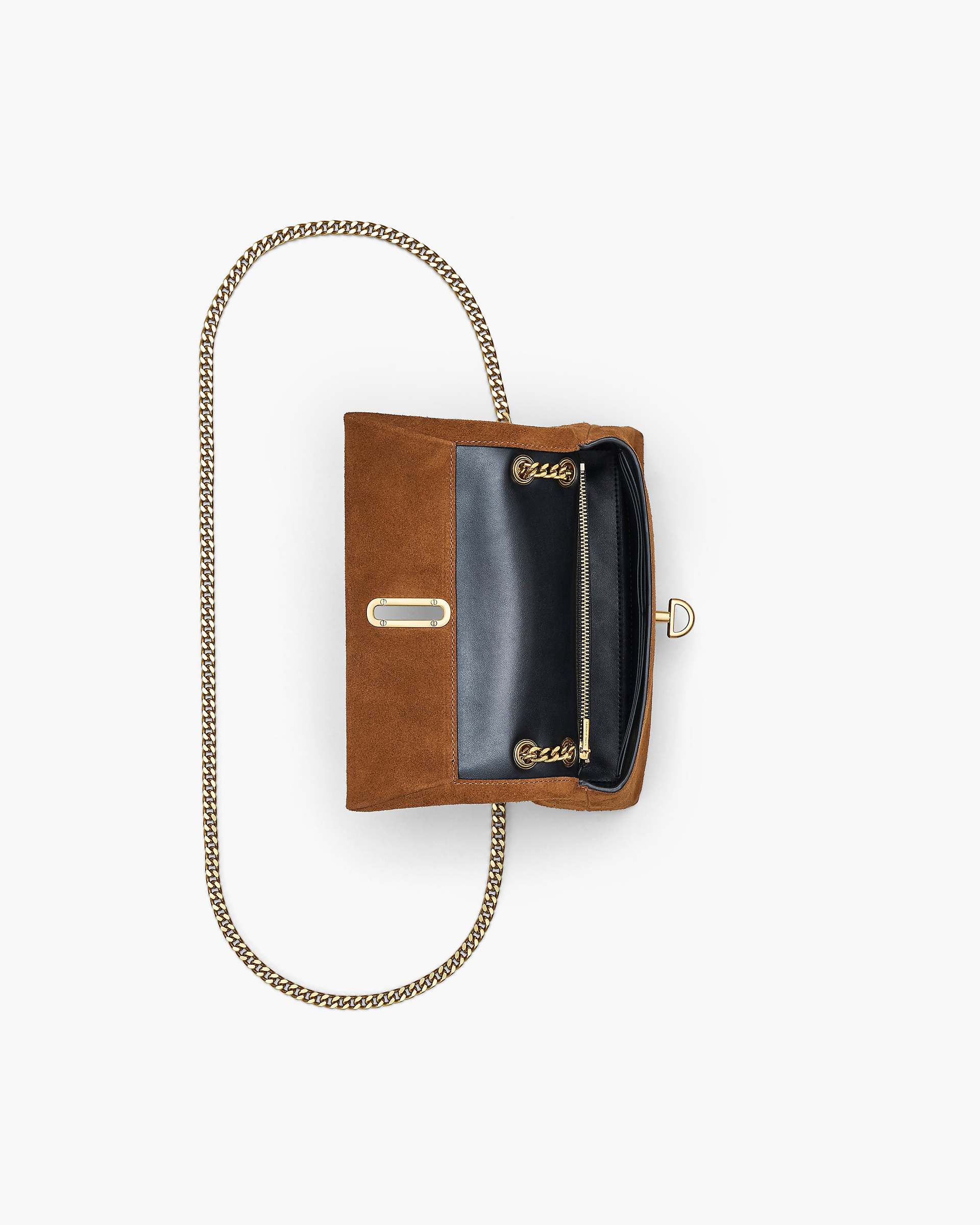 The Suede Dual Chain Mini Bag - Copper | Marc Jacobs US