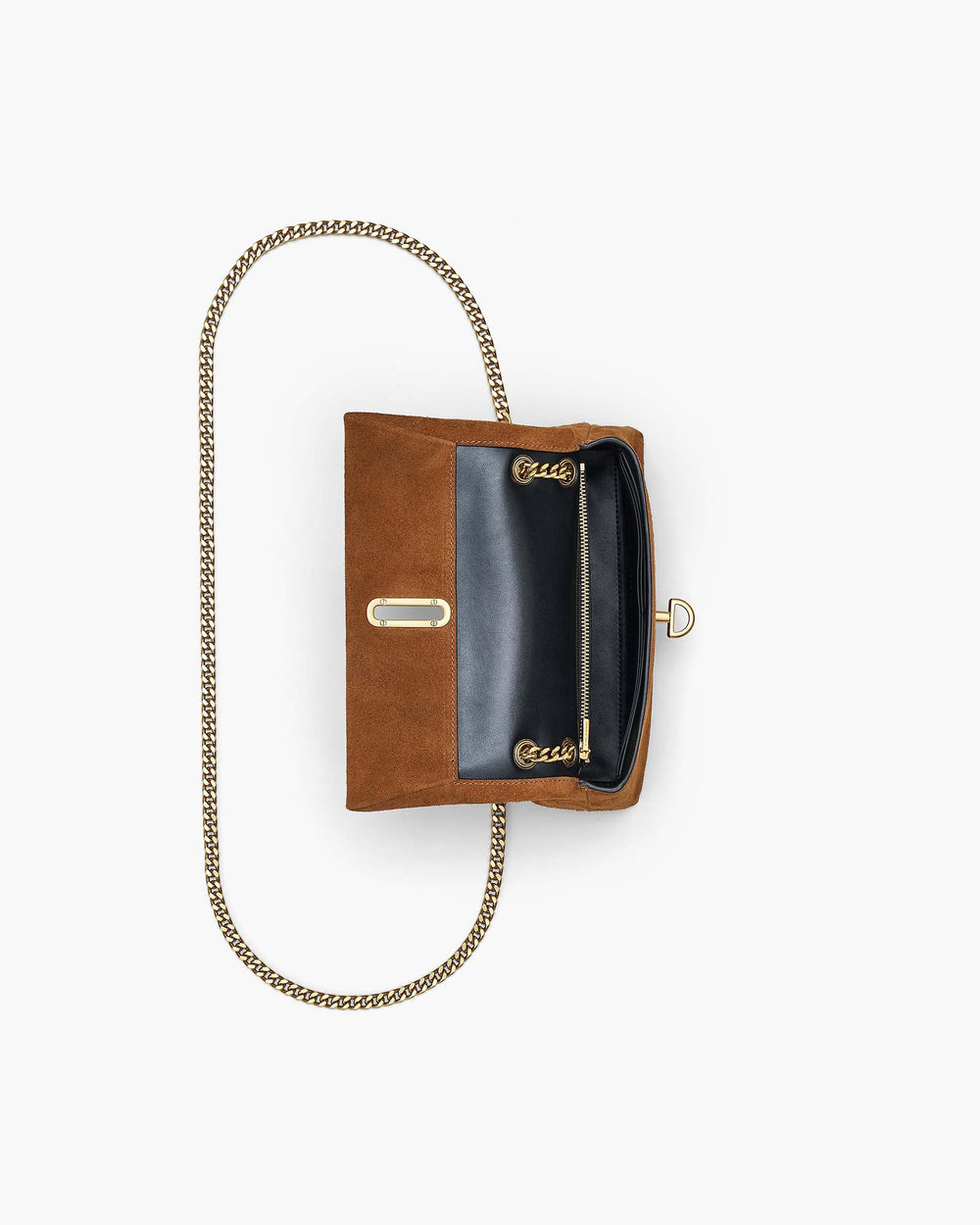 The Suede Dual Chain Mini Bag - Copper | Marc Jacobs US