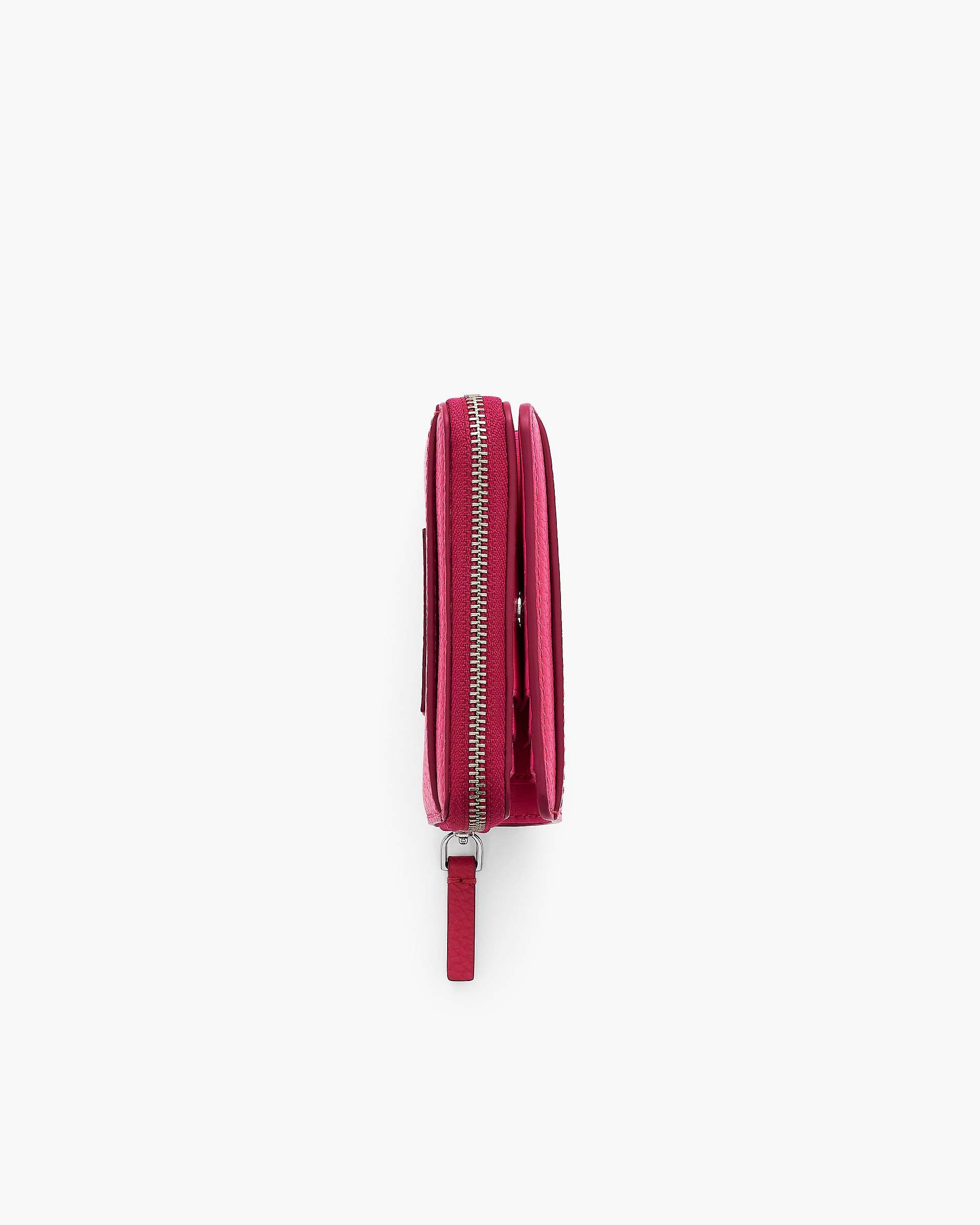 The Leather Mini Compact Wallet - Raspberry Pink|Raspberry Pink | Marc Jacobs discount