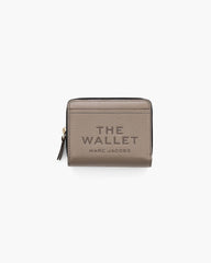 The Leather Mini Compact Wallet - Cement|Cement | Marc Jacobs online