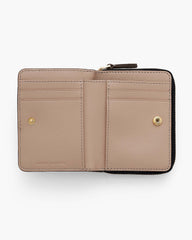 The Leather Mini Compact Wallet - Cement|Cement | Marc Jacobs online