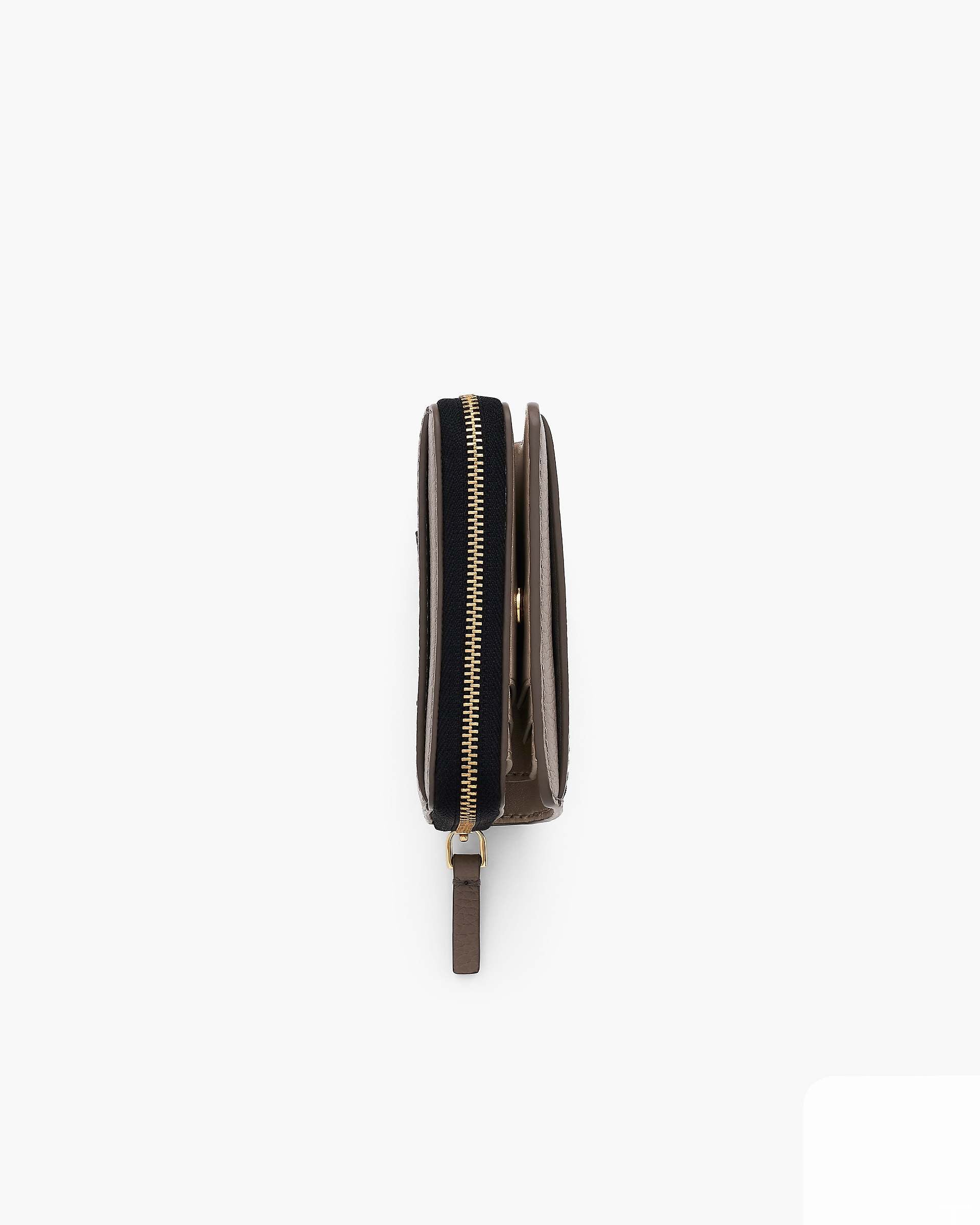 The Leather Mini Compact Wallet - Cement|Cement | Marc Jacobs online