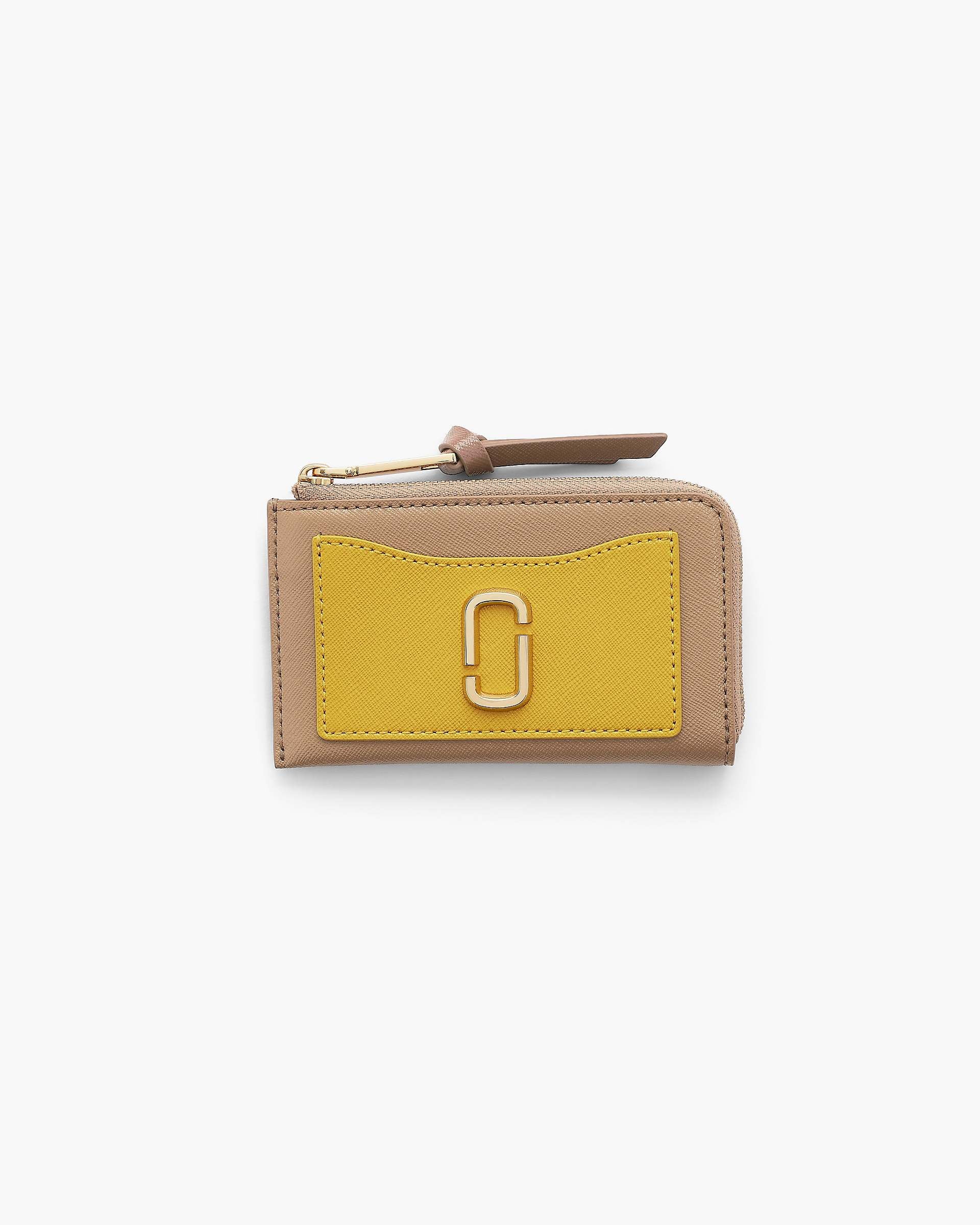 The Utility Snapshot Top Zip Multi Wallet - Joy Yellow Multi|Joy Yellow Multi | Marc Jacobs US