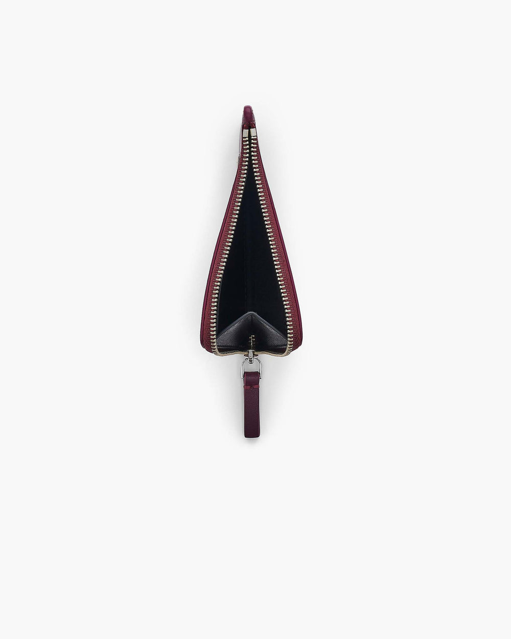 The Top Zip Charm Wallet - Dark Plum | Marc Jacobs online