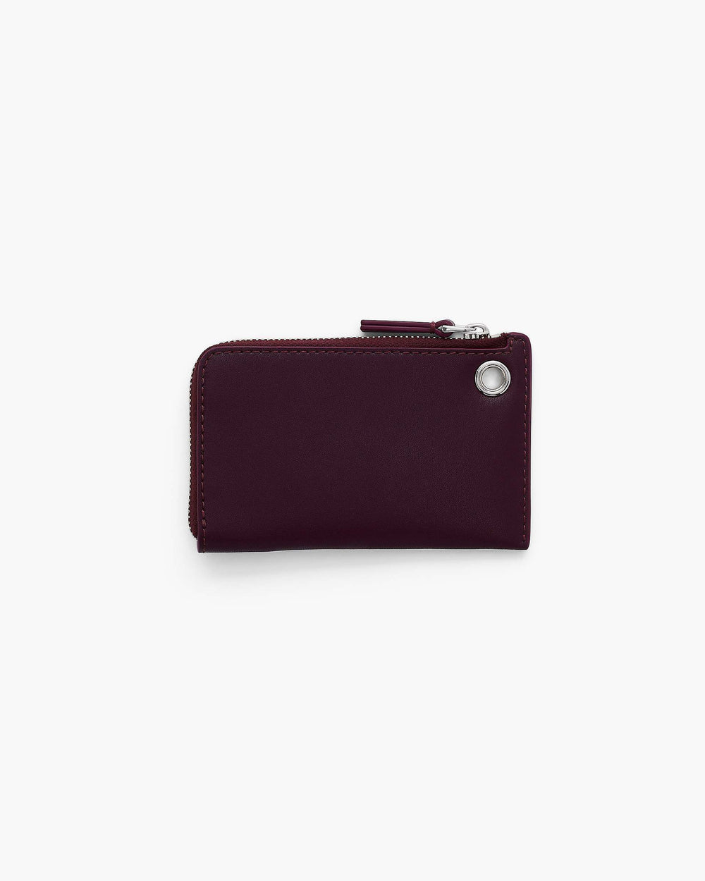 The Top Zip Charm Wallet - Dark Plum | Marc Jacobs online
