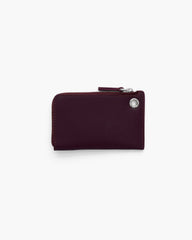 The Top Zip Charm Wallet - Dark Plum | Marc Jacobs online