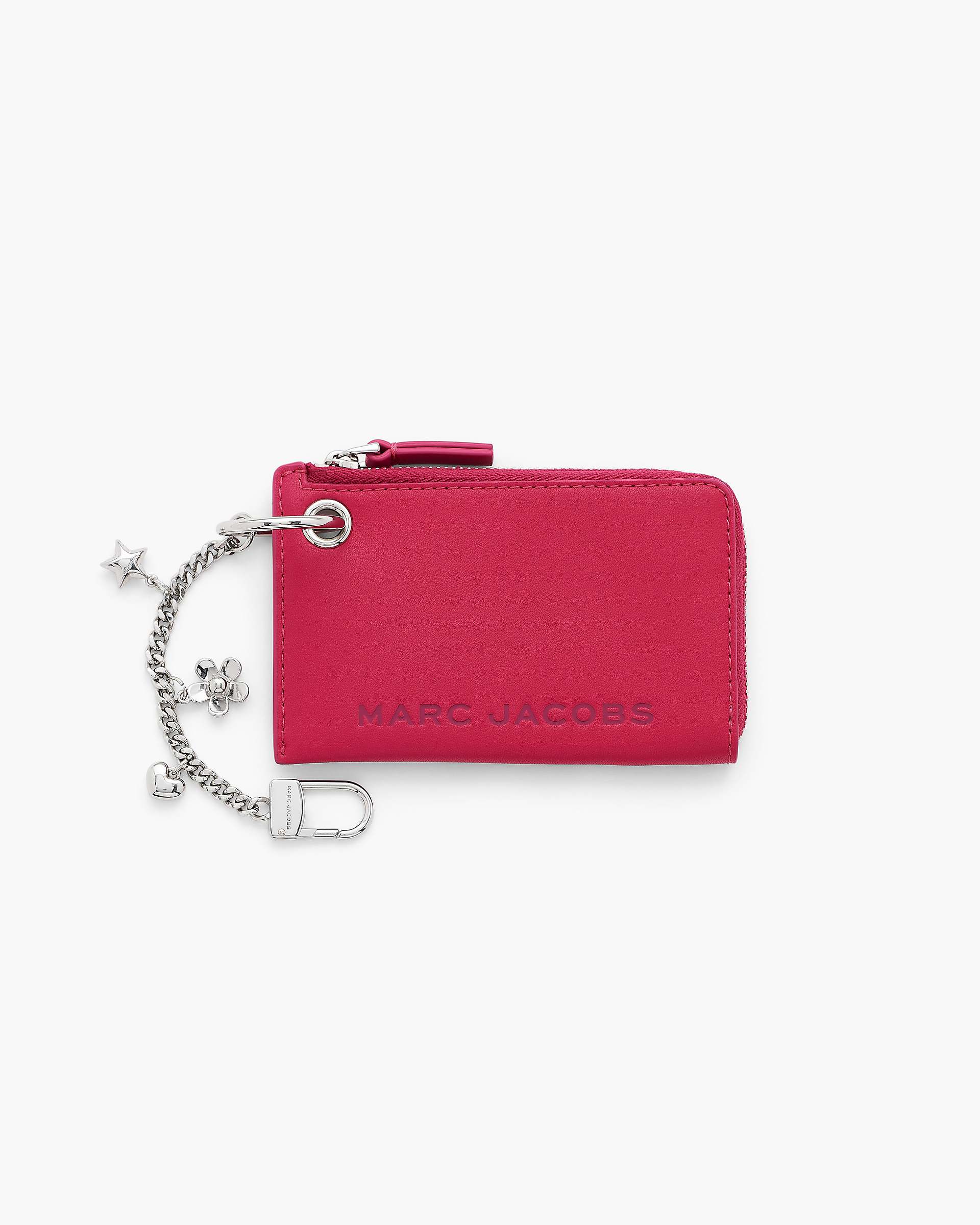 The Top Zip Charm Wallet - Raspberry Pink | Marc Jacobs discount