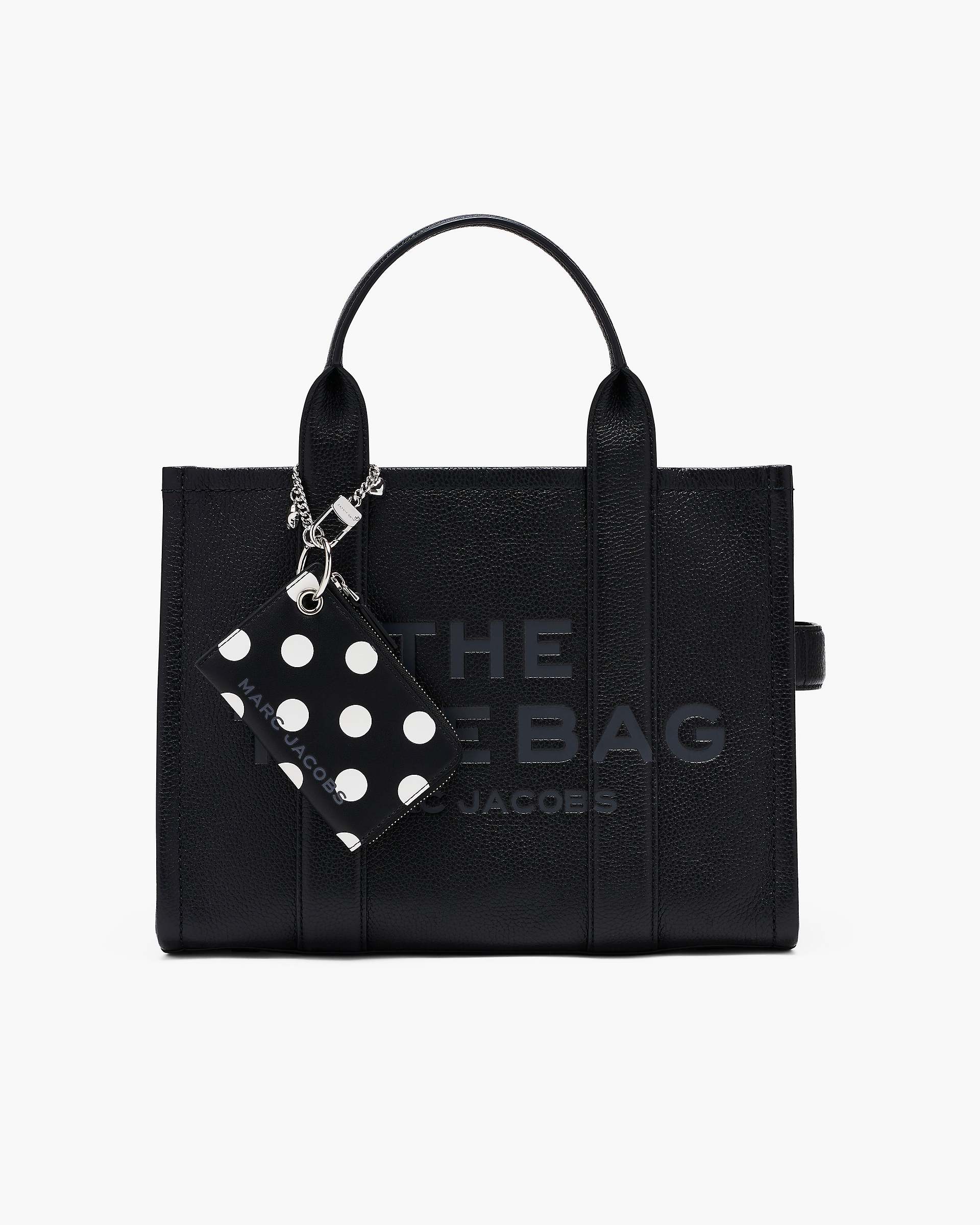 The Dots Top Zip Charm Wallet - Black Multi | Marc Jacobs online