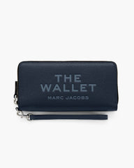 The Leather Continental Wallet - Blue Sea | Marc Jacobs online