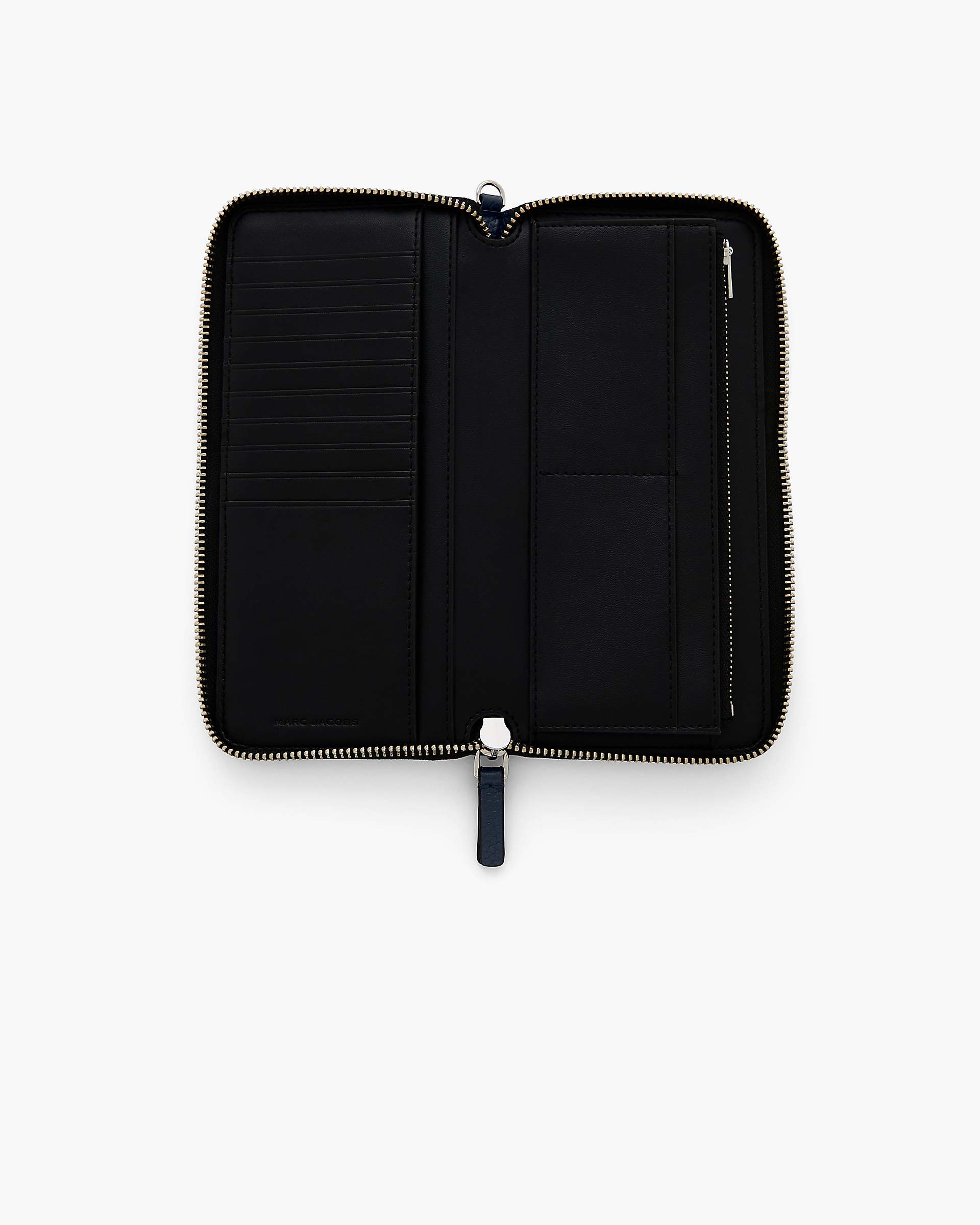 The Leather Continental Wallet - Blue Sea | Marc Jacobs online