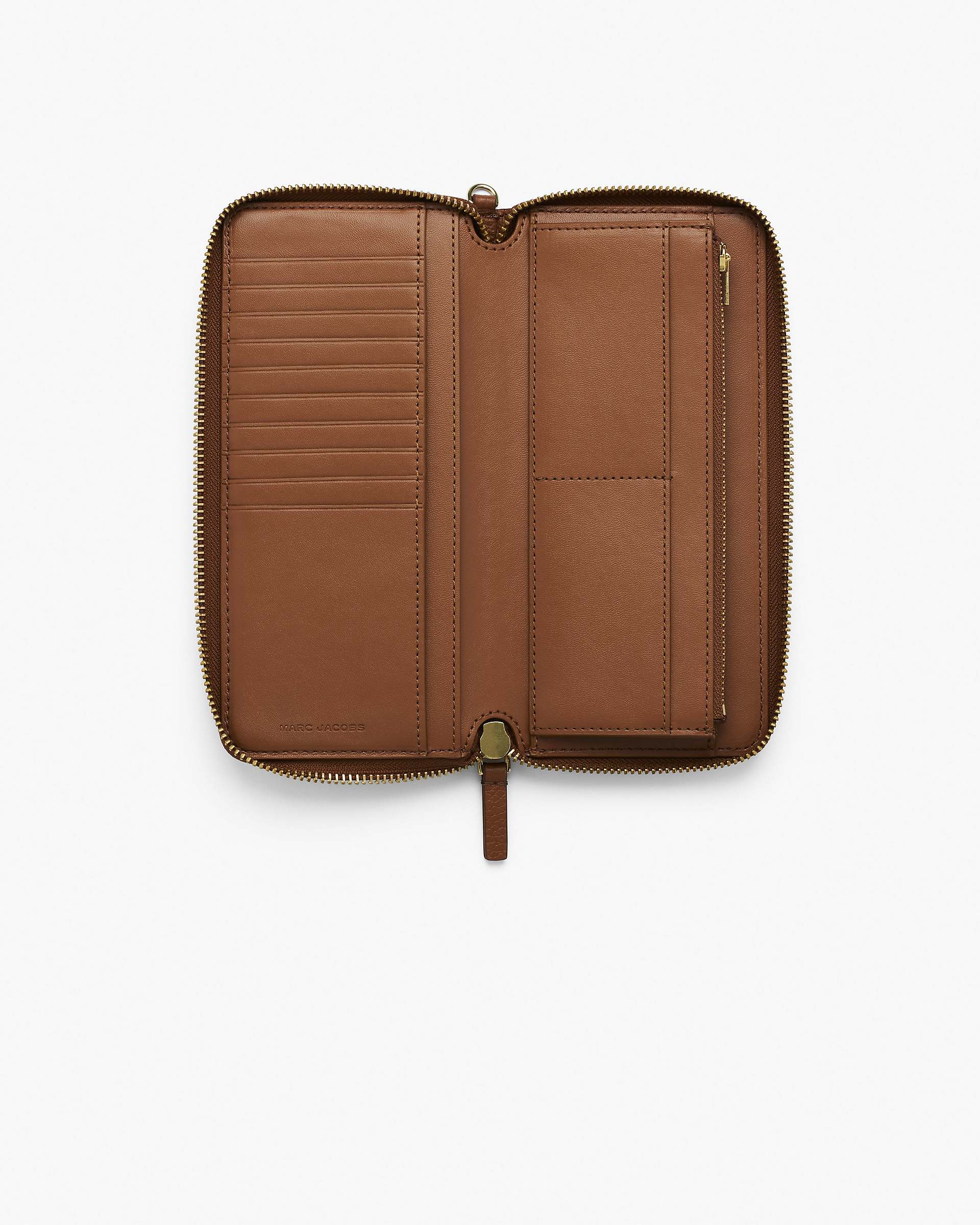 The Leather Continental Wallet - Argan Oil | Marc Jacobs discount