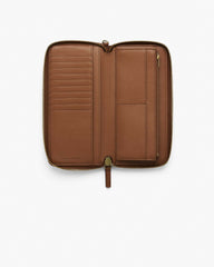 The Leather Continental Wallet - Argan Oil | Marc Jacobs discount